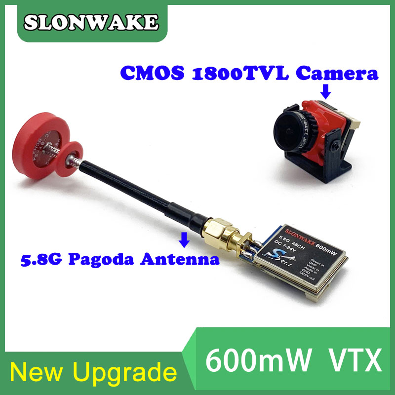 5.8G 48CH 600mW adjustable VTX - đánh giá và giá Drone Rc Airplane