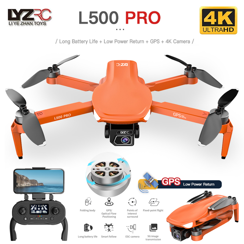 L500 PRO GPS Drone 4K Profesio - đánh giá và giá Drone Rc Fpv Manual