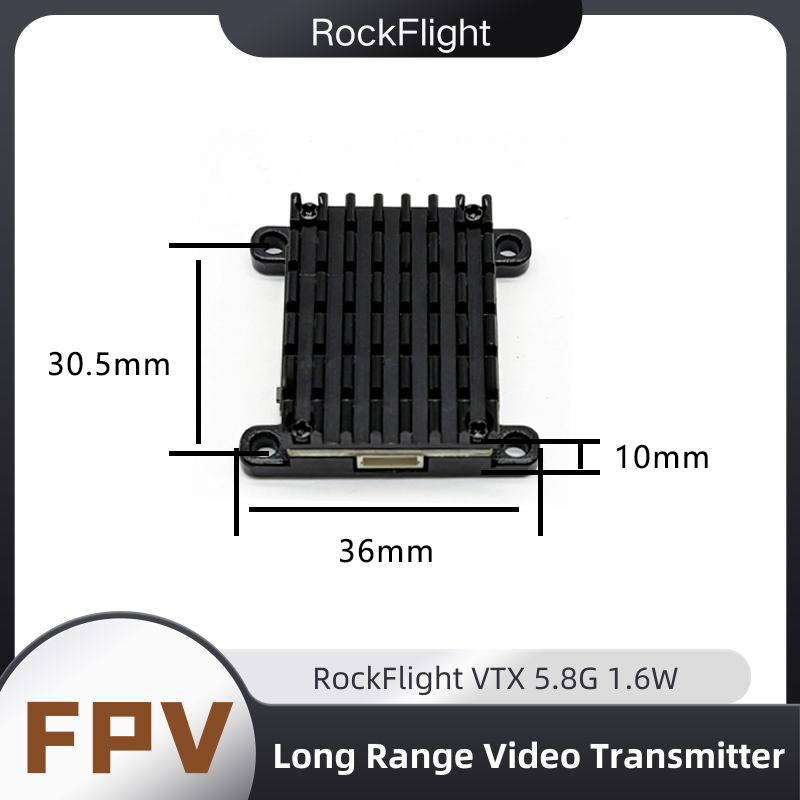 RockFlight TX663 VTX 5.8G 48CH - đánh giá và giá Drone Rc Airplane