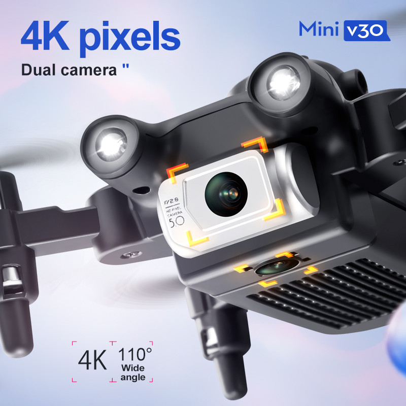 Mini V30 WiFi FPV Drone With 4 - đánh giá và giá Drone Rc Helicopter With Camera