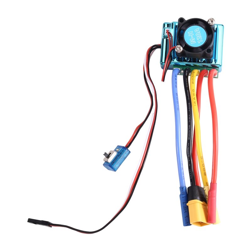 WOWFU-120A Brushless ESC Speed - đánh giá và giá Rc Boat Brushless Motor