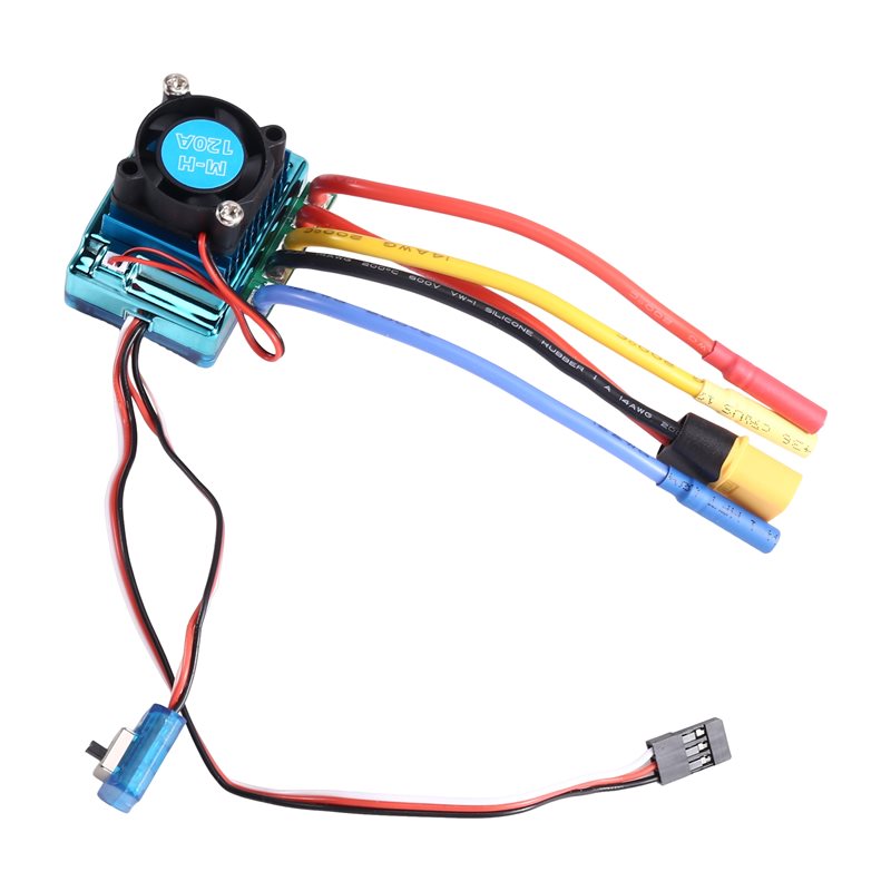 WOWFU-120A Brushless ESC Speed - đánh giá và giá Rc Boat Brushless Motor