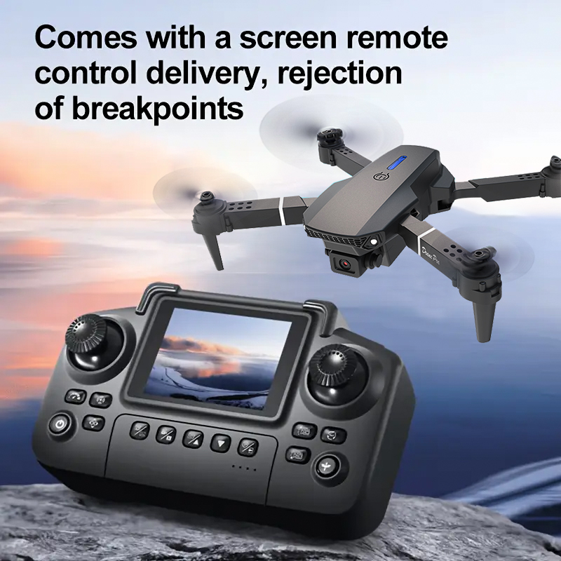 E88 Pro Foldable Drone Dual HD - đánh giá và giá Drone Rc E88 Pro