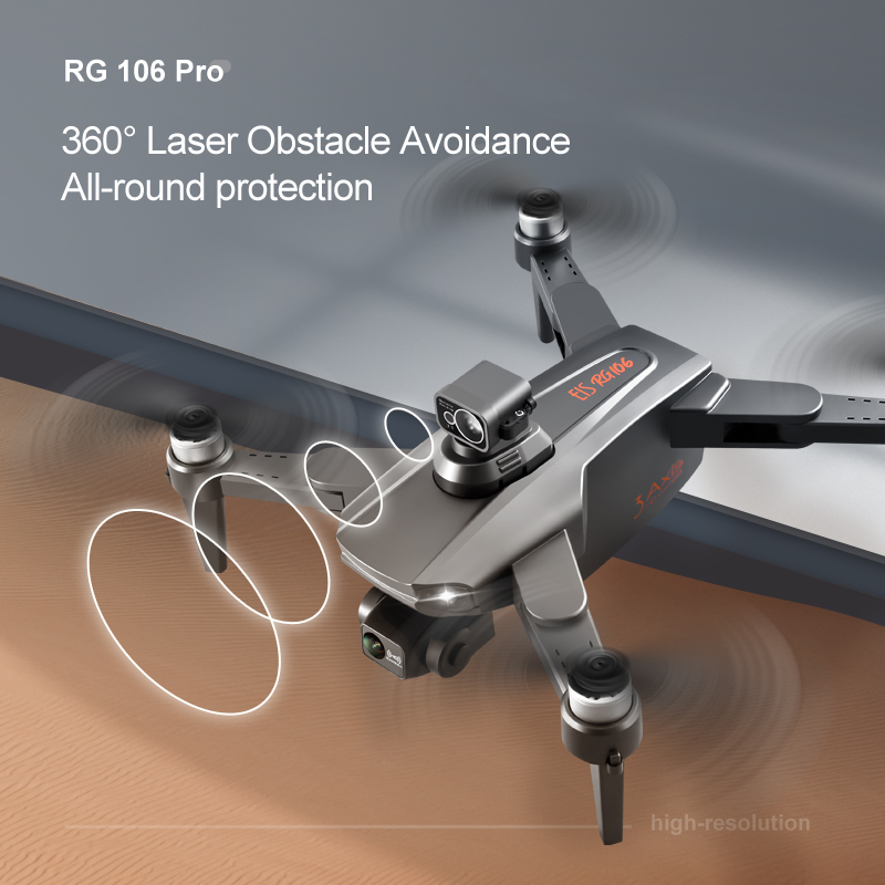 RG106 PRO Drone 8K Camera Kép  - đánh giá và giá Drone Rc Fpv Manual