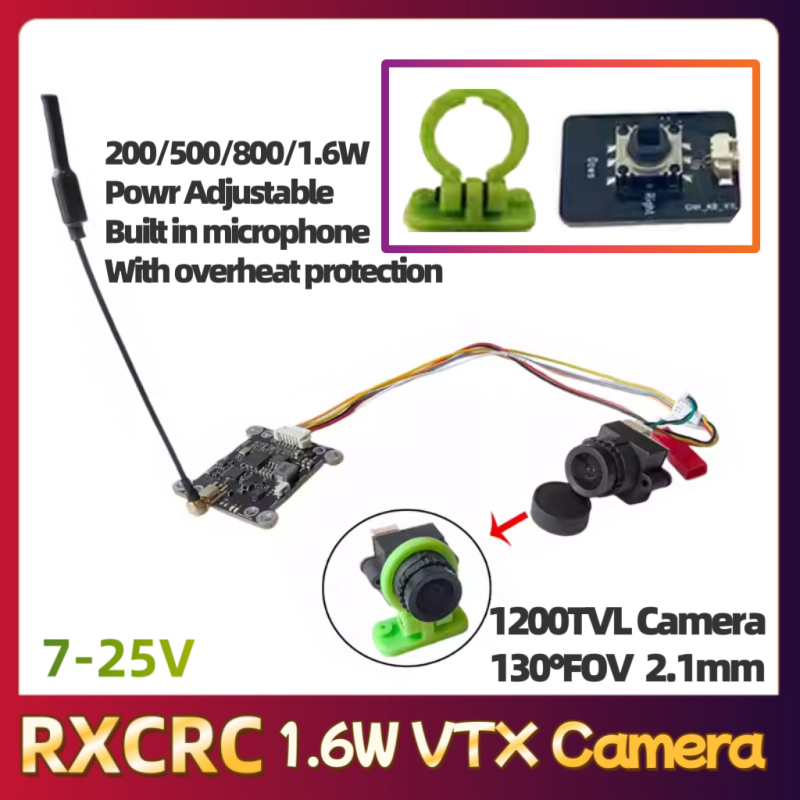 RXCRC 5.8G Module 48CH 1.6W VT - đánh giá và giá Drone Rc Airplane