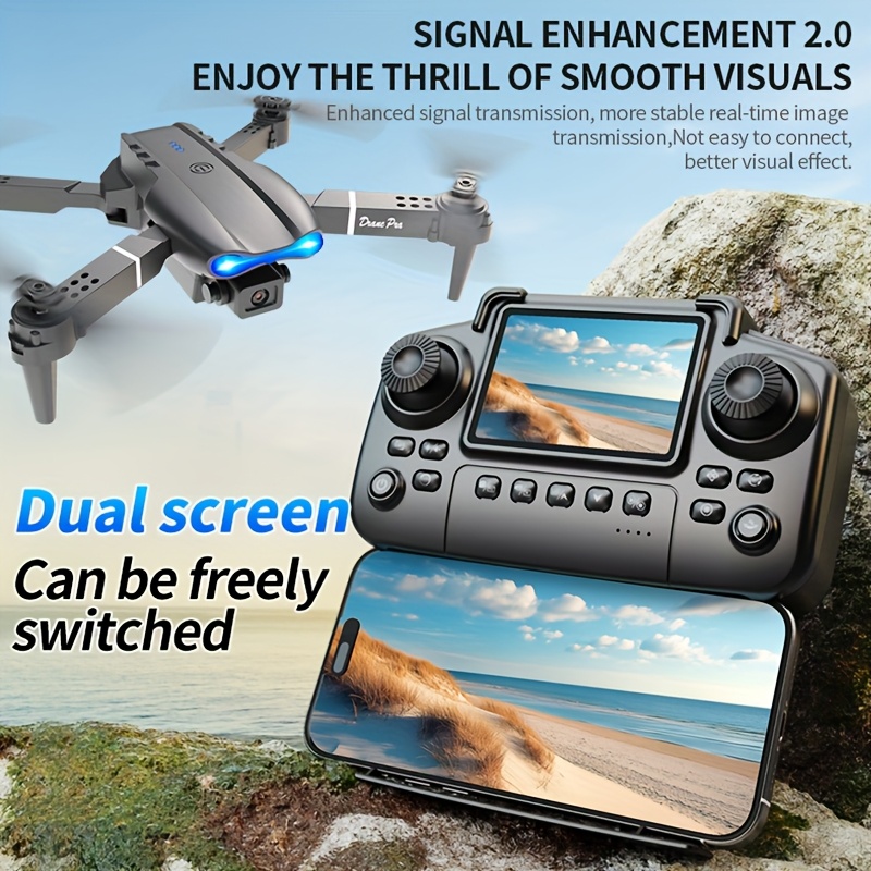 E99 PRO MAX Foldable Drone wit - đánh giá và giá Drone Rc E99 K3