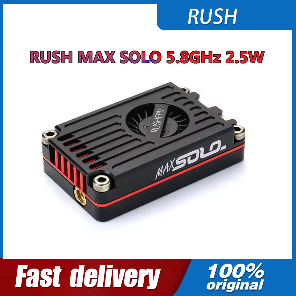 RUSH MAX SOLO 5.8GHz 2.5W VTX  - đánh giá và giá Drone Rc1