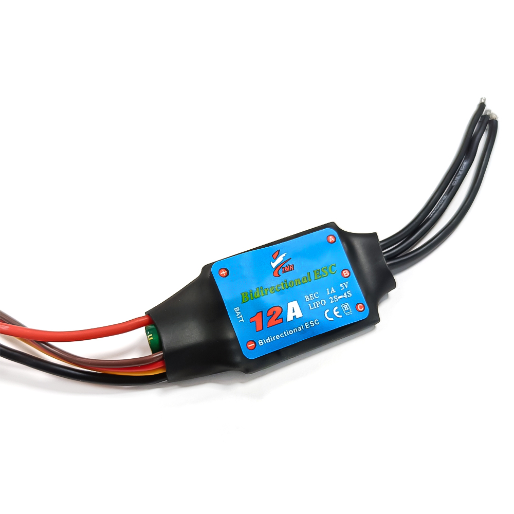 ZMR 12A-80A Bidirectional Brus - đánh giá và giá Rc Boat Brushless Motor