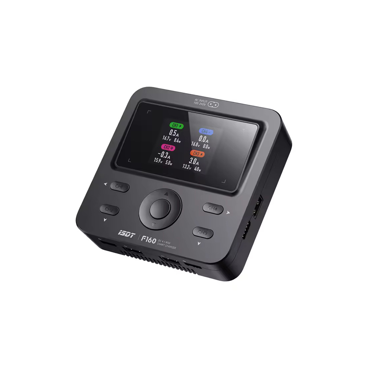 ISDT F160 AC / DC Quad Smart C - đánh giá và giá Lipo Battery Charger