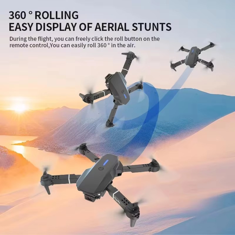 E88 Pro New Upgraded Drone 4K  - đánh giá và giá Drone Rc E88 Pro