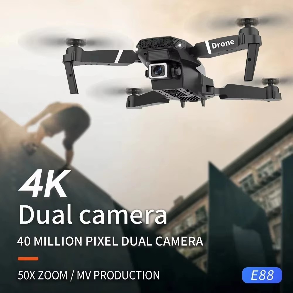 E88 Pro New Upgraded Drone 4K  - đánh giá và giá Drone Rc E88 Pro